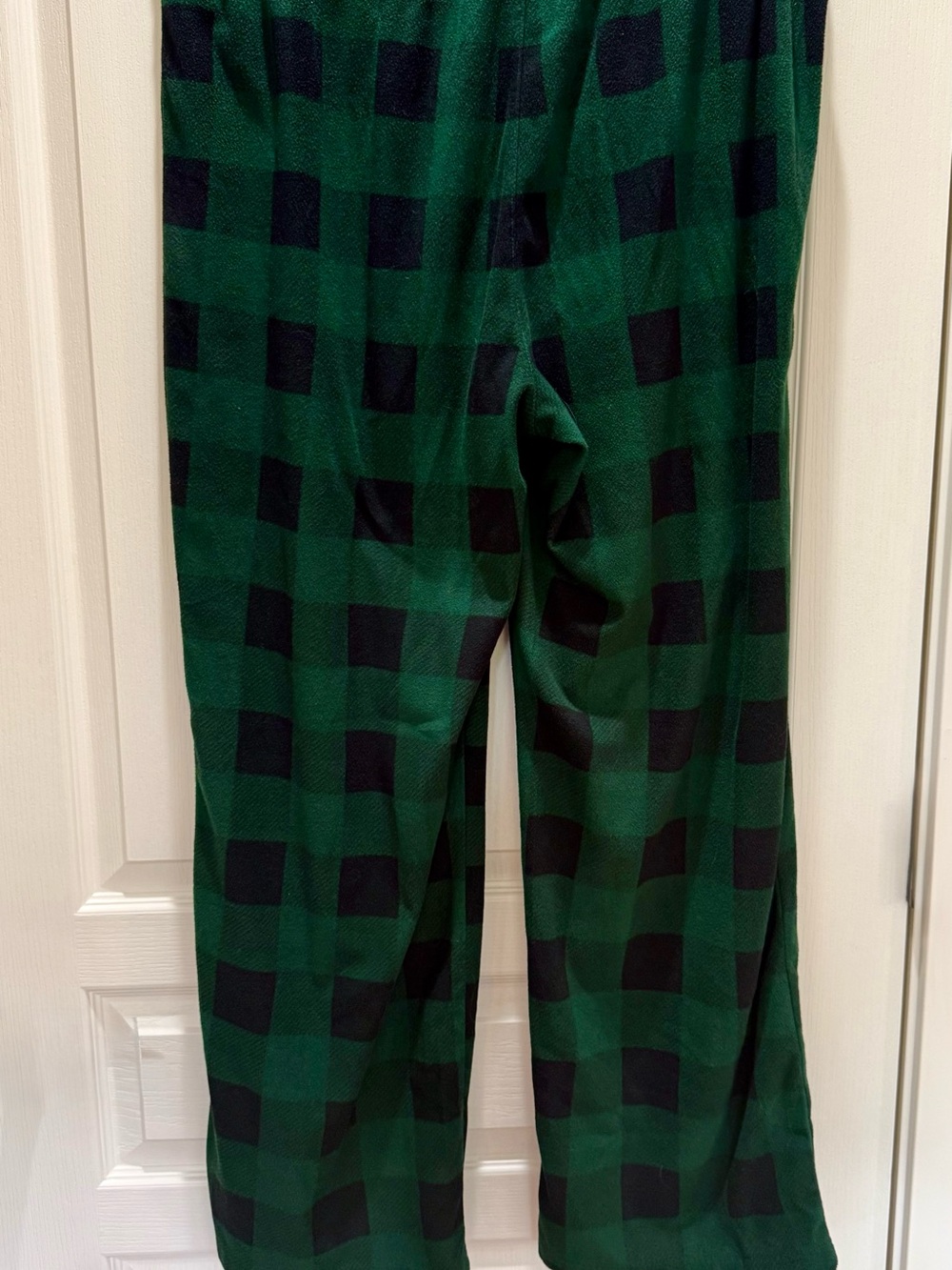 Croft & Barrow Green and Black Plaid Pajama Pants Size XL